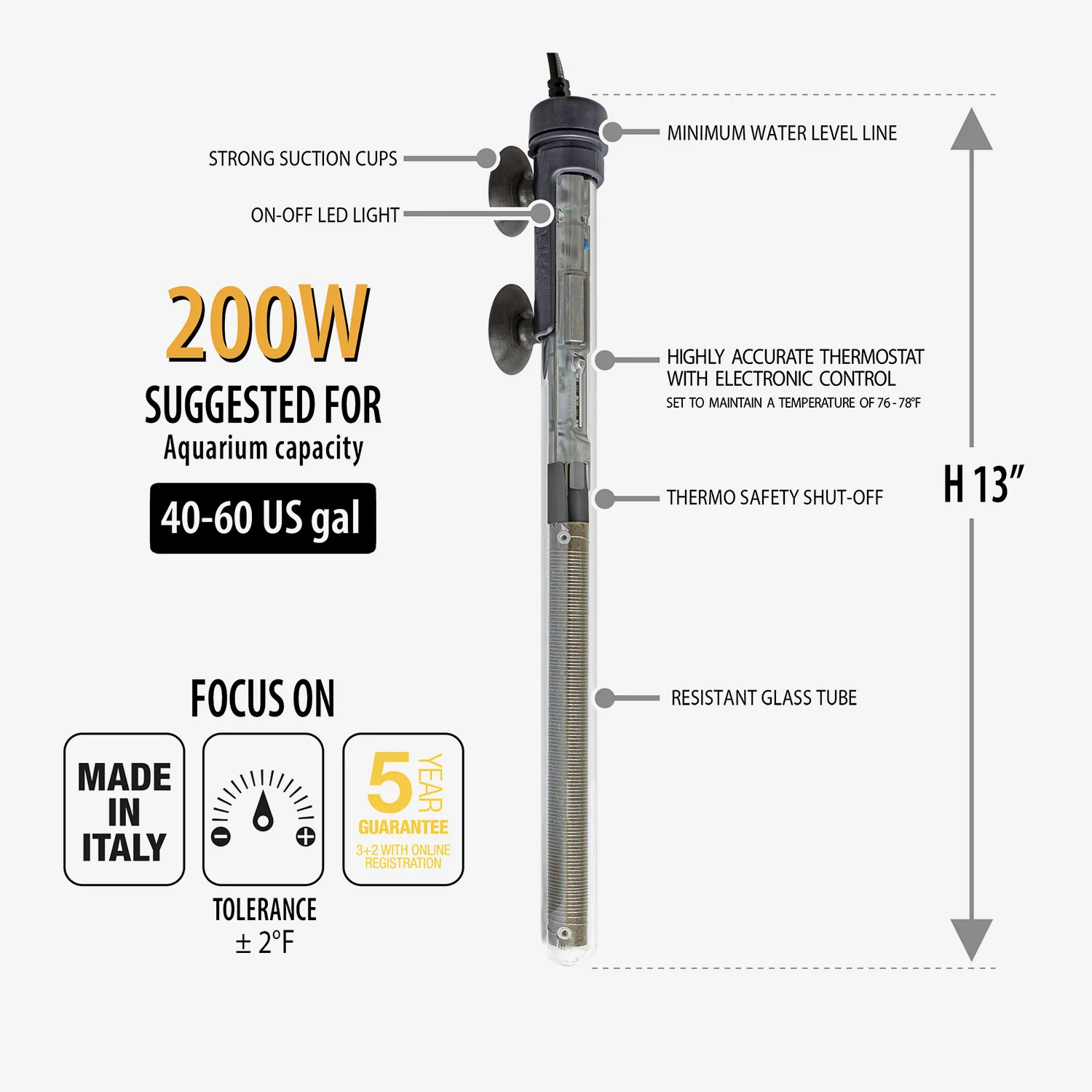 SCUBA Preset Submersible Heater - Image 5